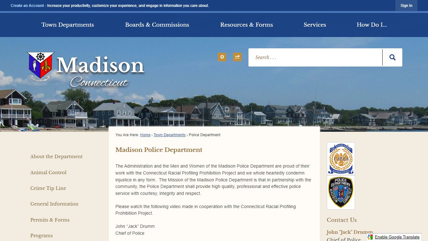Madison Police Department | Madison, CT